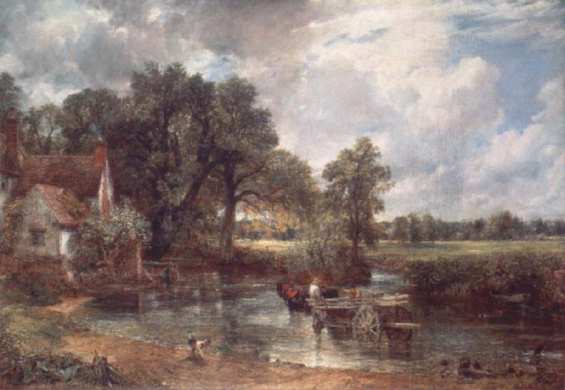 John Constable The hay wain Sweden oil painting art